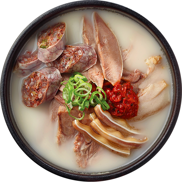 우사골순대국밥